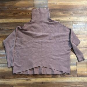 Cozy Mauve Turtleneck Sweater